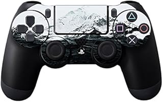 MightySkins Skin Compatible with Sony PS4 Controller – Mountain Waves | Protective, Durable, and Unique Vinyl Decal wrap Cover | Easy to Apply, Remove, and Change Styles | Made in…