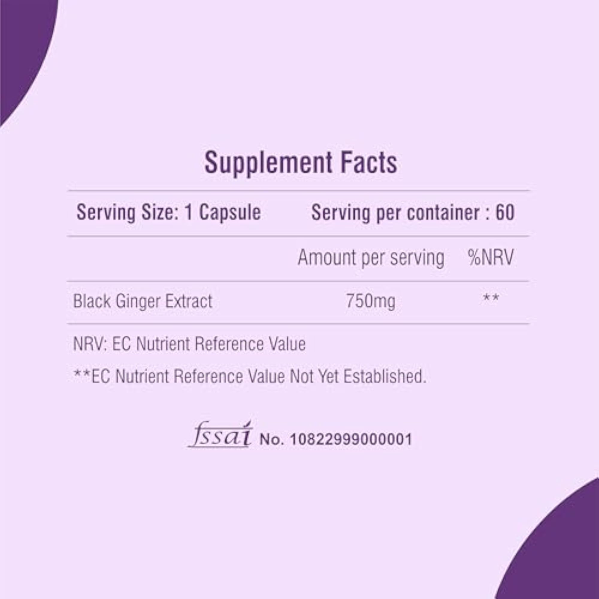 Ginger Capsules for Circulation & Energy Boost