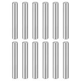 sourcing map 32 Stück M5 x 30 mm Dübelstift, 304 Edelstahl, zylindrische Dübelstifte, Regalstütze, Stangenbefestigung für Schrank, Möbel, Heimwerker, Industrie, mechanisch