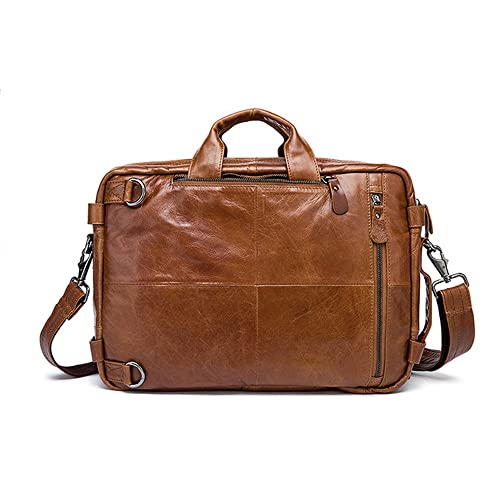 Mens Crossbody Messenger Bags Men's Bag Leather Crossbody Bag Retro Shoulder Bag for Work Business2