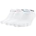 NIKE Women's Performance Cushion No-Show Training Socks (3 Pair), White, Medium