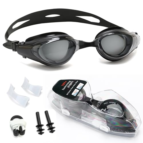 iGym Swim Goggles ShortSighted,Nearsighted Optical Swimming Goggles Anti-Fog UV Protection...