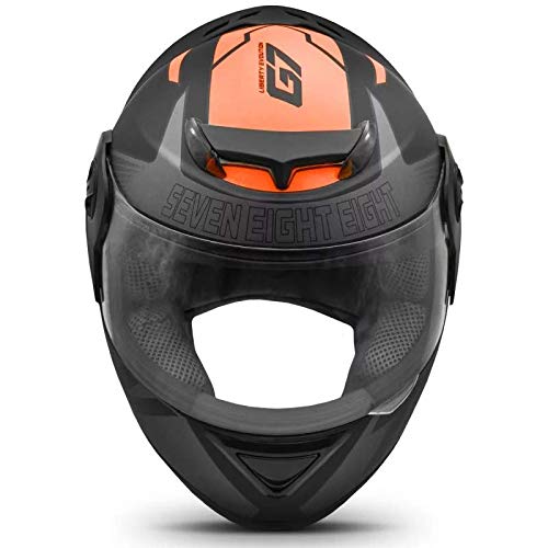 Pro Tork Capacete Evolution G7 60 Preto/Laranja