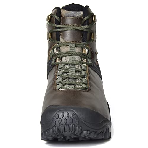 Men's GRAVEL Waterproof Leather Hiking Hunting Boots Insulated4