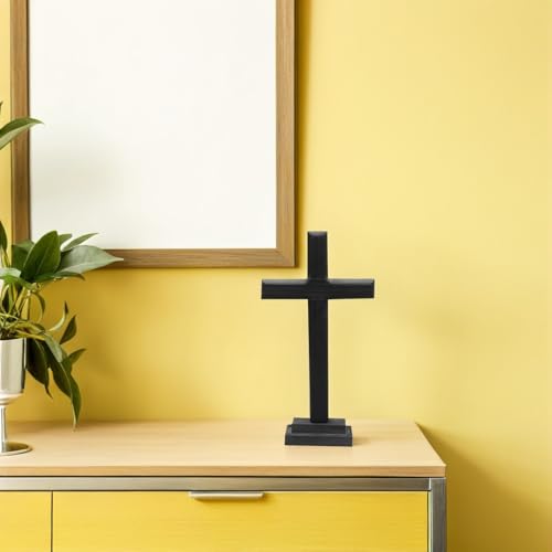 Cruz de madera que no se decolora para renovar la decoración de pared 4
