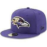 New Era Men's Purple Baltimore Ravens Omaha 59FIFTY Fitted Hat