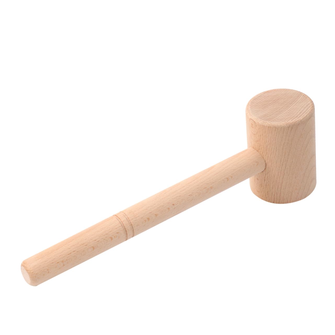 BIUDECO Wood Hammer Mini Hammer Food Mallet Household Tool Compact Size Long Handle Easy to Clean