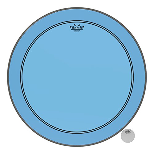 Peau Remo Colortone Powerstroke 3 bleu 24 pour affirmer son style sur scène