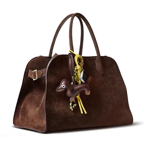 Kurava Hand-Sewn Faux Suede Tote