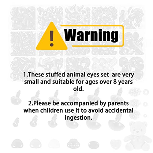 Safety Eyes And Noses, 792Pcs Colorful Safety Eyes For Amigurumi With Washers For Crafts/Crochet/Stuffed Animals #TOP7