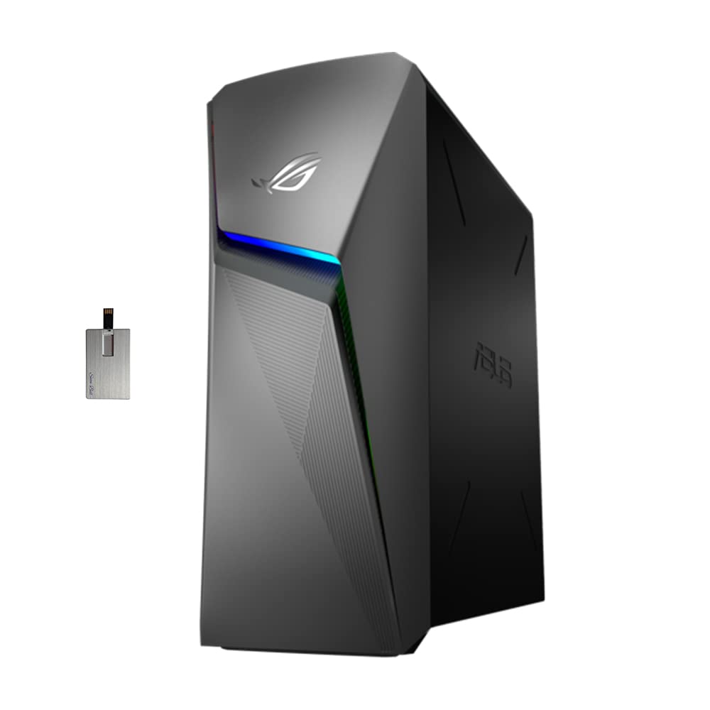 2022 ASUS ROG Strix GL10 Gaming Desktop Computer, AMD Ryzen 5-3600X Processor (Beats i7-9750H), 64GB