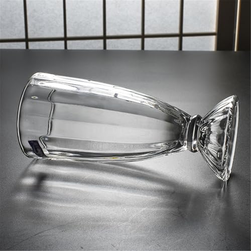Vasos transparentes for beber de 13 oz con tallo y base estable para agua 5