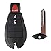 BESTHA 2 RAM 3-Button FOBIK Key Fob Remote Replacement M3N5WY783X for Chrysler Town and Country,Dodge,Chrysler 300 keyless entry remote Starter FCC ID: IYZ-C01C, P/N: 56046638