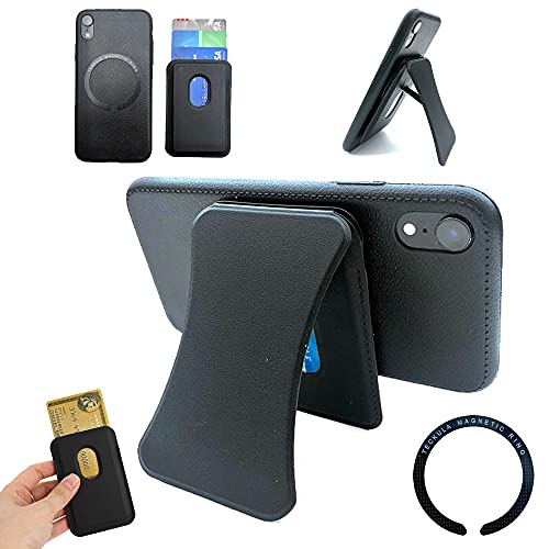 Teckula Magnetic Cell Phone Wallet - Android And Iphone Compatible | Mobile Snap-On Card Holder & Stand | Magsafe Accessories #TOP24