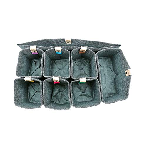 Image of Magnetic Detachable Bag in Bag Organizer Insert for Purse /Tote /Handbag /Backpack - Many Styles, 5 inch and 7 inch Heights