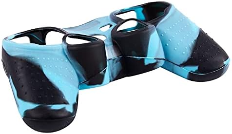 Replacement Part For Black And Blue Silicon Protective Skin Case Cover For Playstation PS3 Remote Controller