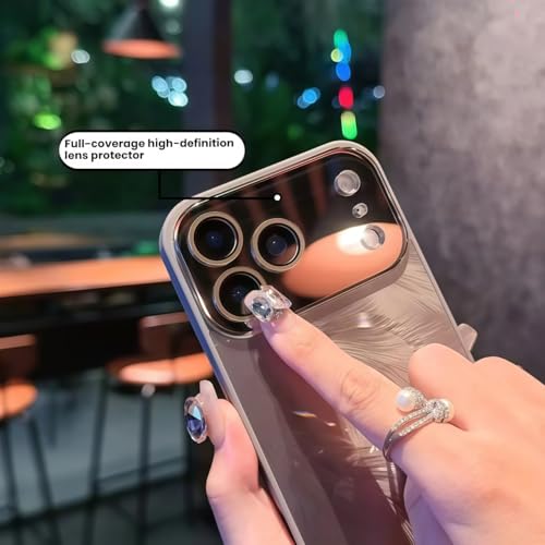 Coque iPhone 16 Pro magnétique rose laser pour le quotidien