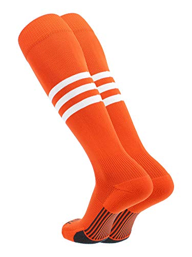 Image of Baseball & Softball Socks | USA Made Dugout Series Striped | Over the Calf | Sizing for Youth Boys, Girls, Men, & Women's