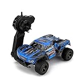 RC Car, KINGBOT 20Mph/H 1: 18 Scale 2.4Ghz High Speed Radio Control Die-Cast Off-Road Vehicle with 50M Remote Control Racing Cars, Blue