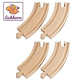 Sexo: las niñas y los niños Eichhorn 100001410 Rastrear parte y accesorio de juguet ferroviario - Partes y accesorios de juguetes ferroviarios (Rastrear, 3 año(s), 4 pieza(s), Madera, 14,5 cm) , color/modelo surtido