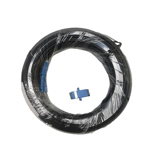 Cordon de raccordement monomode FTTH pour installation extérieure de câble optique 50m