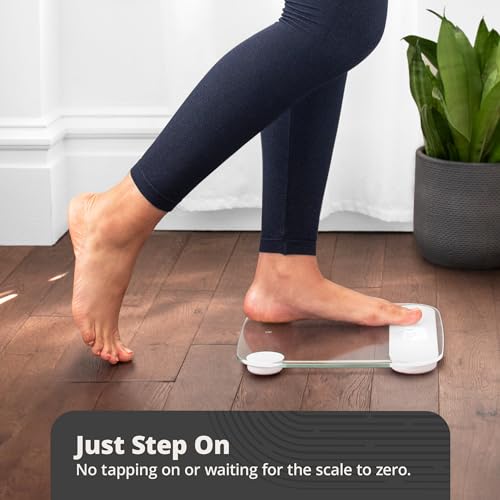 Image of Greater Goods AccuCheck Digital Bathroom Scale for Body Weight (Clear)