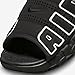Men's Black Air More Uptempo Slides by NIKE