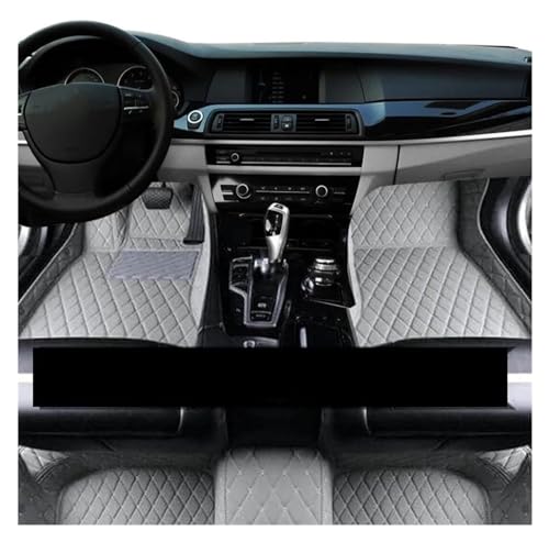 Automatten Auto Fußmatten Für Ford Für Explorer U502 2016-2019 7 Sitz Leder Matte Auto Matten...