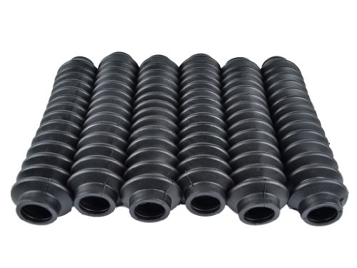 6 Shock Boots BLACK Fits Most Shocks for Jeep Universal Off Road Vehicles