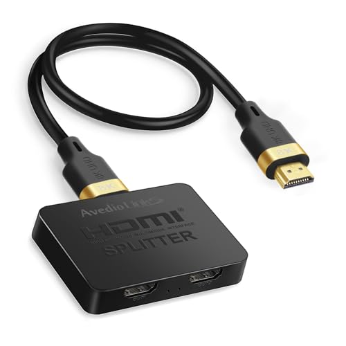Avedio Links HDMI 2.1 8K HDR in×4 out×2 Versatile 8K HDMI 2.1 switch splitter for 4K 120Hz connectivity.