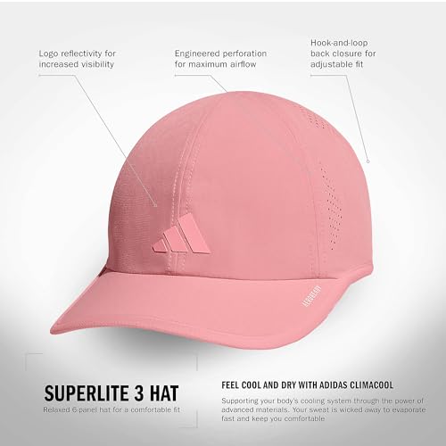 Image of adidas Women's Superlite Hat - Lightweight Moisture-Wicking Cap for Workout and Training