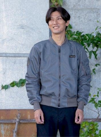 Amazon | [パワーエイジ] MA-1サマーライダース グレー XLサイズ PJ
