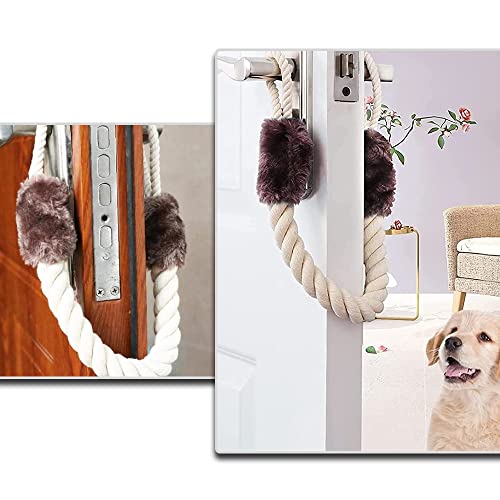 Anti-Crash Door Stop Stopper Door Handles Rope Anti-Collision Decorative Doorstop Cotton Cord For Stoping Door Slamming Shut And Automatically Locking #TOP5