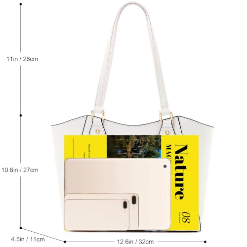 Image of CHICAROUSAL Tote Handbags Purses for Women PU Leather Womens Shoulder Bag | Large Tote Bag for Women, Shoulder Purse, Vegan Leather Purses for Women, Women's Handbags