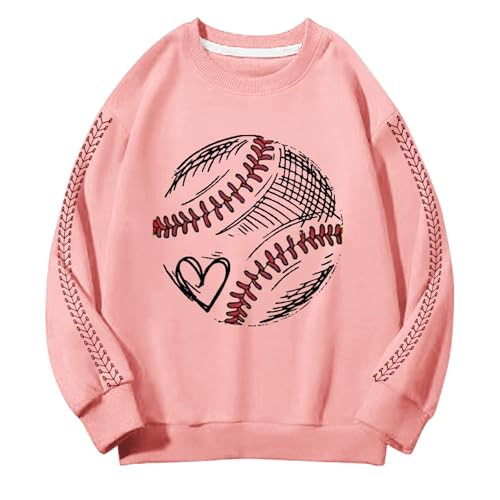 Boys and Girls Sweatshirts for Spring Summer and Autumn Creative 2D Baseball Prints Personalized Toddlers Zip up Hoodie