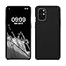 kwmobile Hülle kompatibel mit OnePlus 8T Hülle - Silikon Handy Case - Handyhülle weiche Oberfläche - kabelloses Laden - Schwarz matt