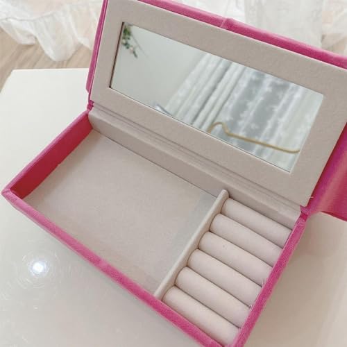 Image of Jewelry Box Storager Organizer Floral Jewelry Chest Armoire Sofa Couch Round Bed | Sofa Bed Jewelry Box Jewelry Trinket Box Jewelry Case for Decoration.