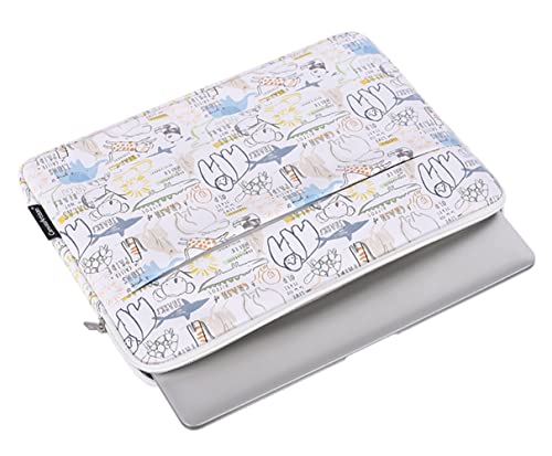 Funda para laptop antigolpes multicolor con doble bolsillo protector 3