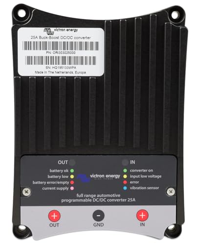 Image of Victron Energy Buck-Boost DC-DC Converter 25 Amp | for Charging a 12V or 24V Service Battery in Vehicles