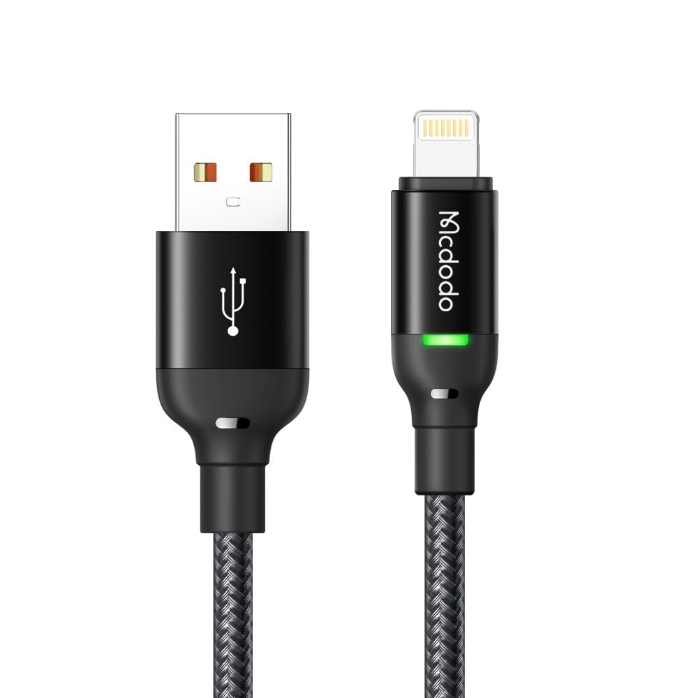 Mcdodo CA-2700 iPhone Lightning Charging and Data Cable 1.2m Black
