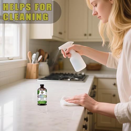 Image of Vanilla Essential Oil for Diffusers Massages, Vanilla Oil 4 fl oz