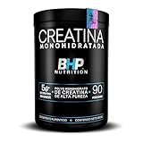 BHP NUTRITION- Creatina monohidratada | Alta pureza | en polvo| sin sabor| 90 servicios| Hecho por Ultralab| Holograma de...
