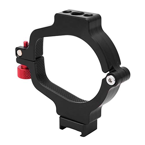 Adaptateur pour Sabot 1/4 Montage en Anneau Support d'extension Clip Pince d'adaptateur pour Moniteur Flash Compatible avec Les Accessoires pour DJI Ronin SC.