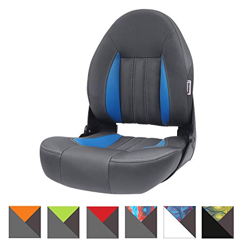 Boat Seating Boat Seats 3 Pack Gray & Charcoal Marine Grade Vinyl