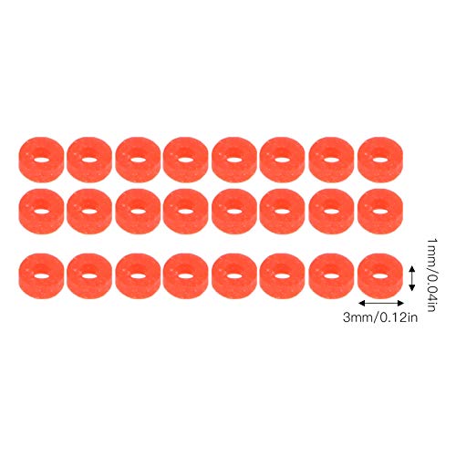 Fafeims Alomejor 100pcs Carp Fishing Pellet Bait Bands & Rubber Rings for Hair Rigs Coarse Fishing Tackle Accessories with Hooks - Image 3