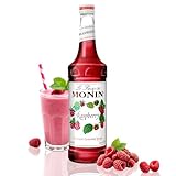 Monin - Raspberry Syrup, Sweet and Tart, Great for Cocktails and Lemonades, Gluten-Free, Non-GMO (750 ml)