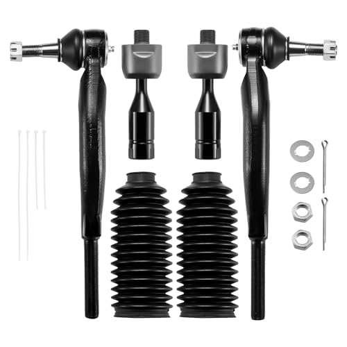 BDFHYK 6PC Tie Rod Kit w/Boots Bellows for Chevy Trailblazer 03-09 by BDFHYK - Used condition - US$45.06