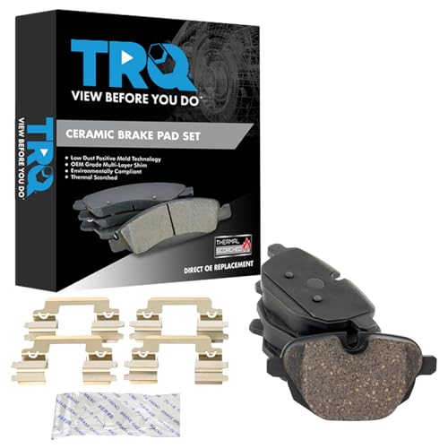 TRQ Rear Brake Pads Ceramic Hardware by TRQ - Used condition - US$26.08