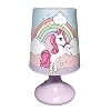 KIDS- Lampada da scrivania Unicorno a batteria, 18 x 9 cm, multicolore (KL10079)