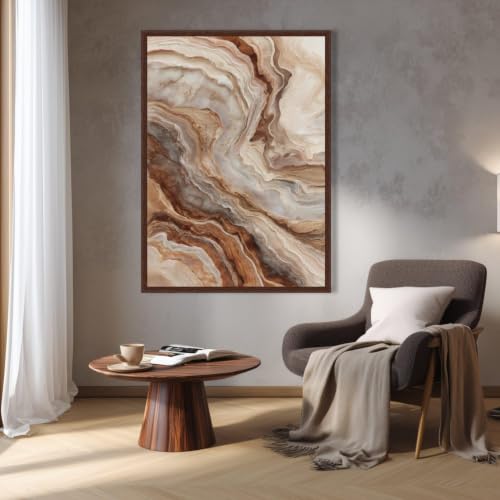 Toile silhouette de femme abstraite pour décoration murale salon et chambre moderne 70x100cm